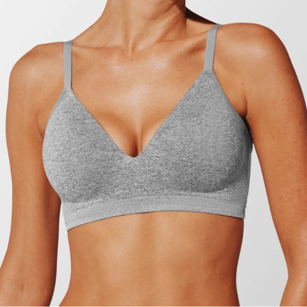 ThirdLove Form 360 Fit Lifting Wireless Bra in grey, Size M+ = 34 D/E, NWT